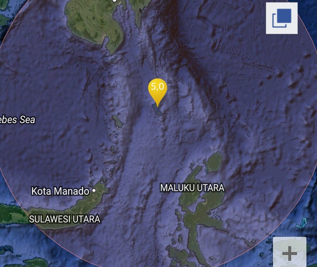 Gempa 5 SR Kep Talaud 2017-12-25 19:47:39 WIB, kedalaman:10,0km <a href="/PRFMnews/">Radio PRFM</a>