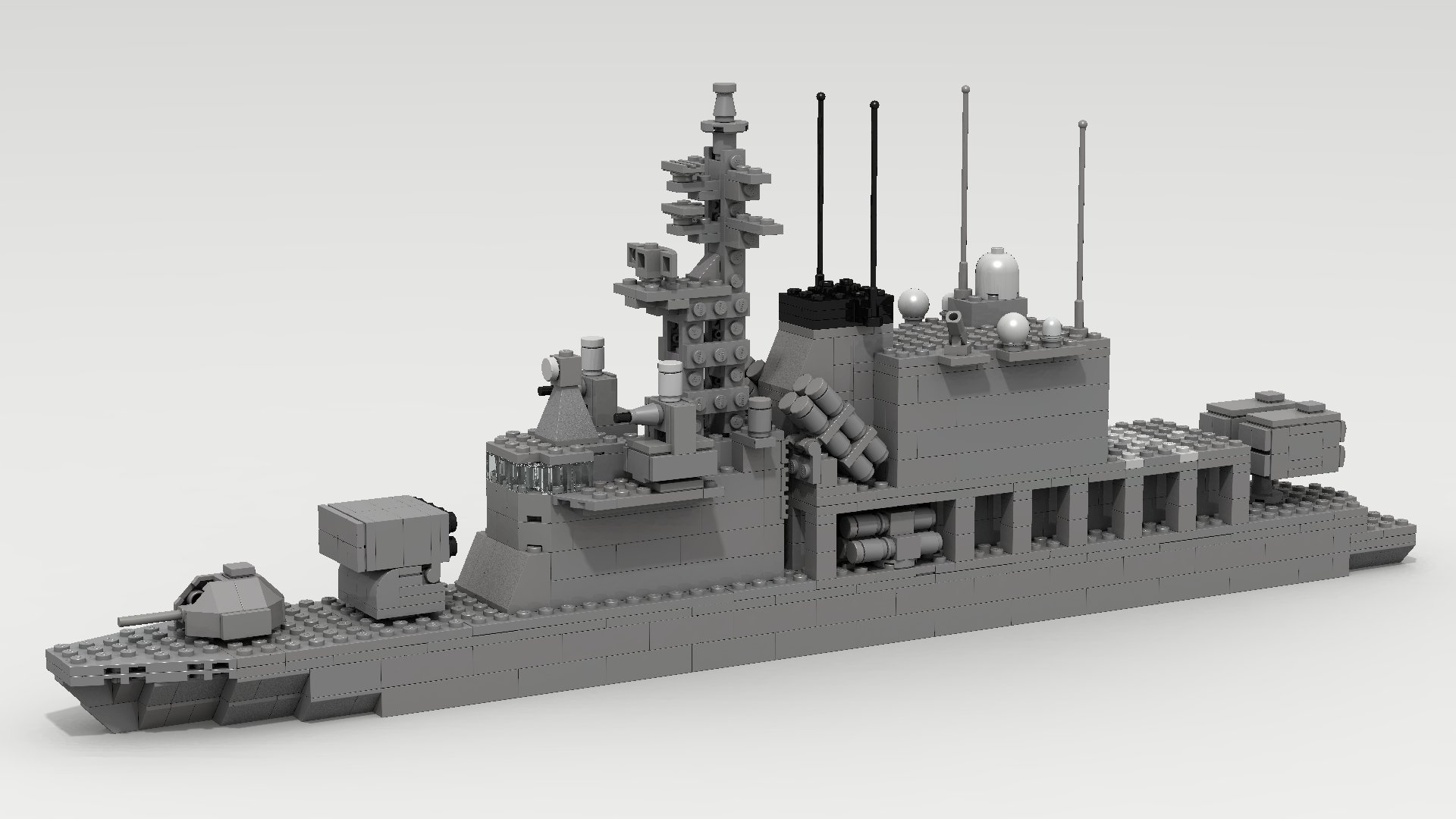 ラジコン 護衛艦 156に似せての自作品
