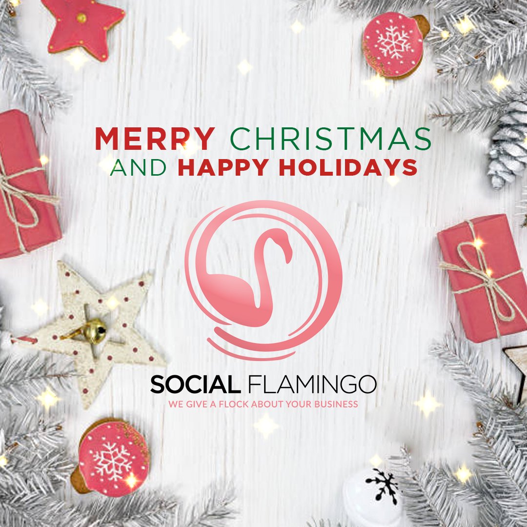 SkinnyPinkBird's tweet photo. Merry Christmas and Happy Holidays to our friends, family, and followers! We’ll be back to growing brands after the holiday! https://t.co/hPDnQCbq0m