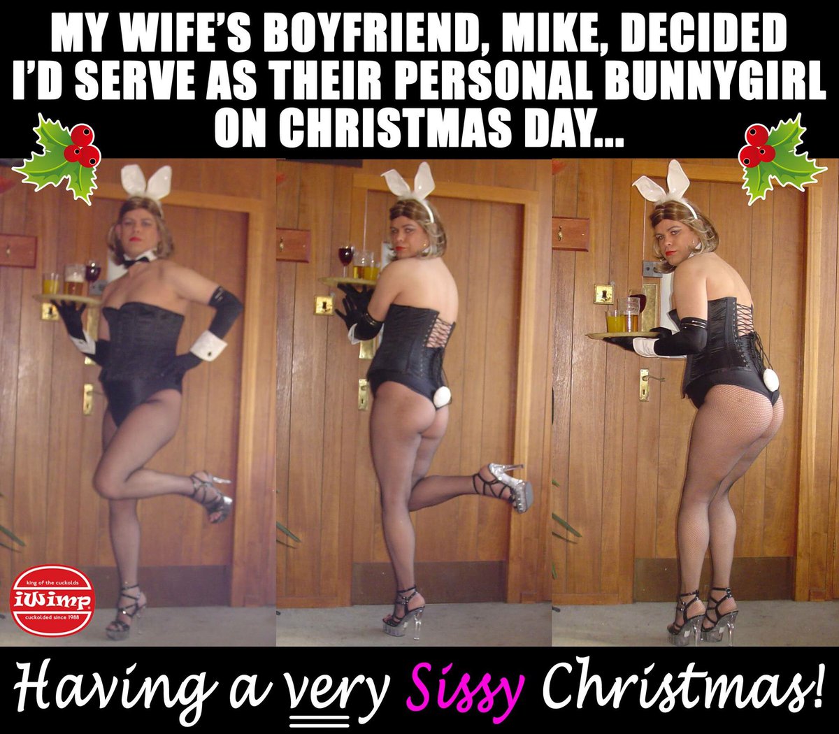 SluttyPansy's tweet photo. #ChristmasCuckold My wife's boyfriend, Mike, decided I'd serve as their personal Bunnygirl on Christmas Day...

Having a VERY Sissy Christmas!
#sissycuckold #sissybunnygirl #bunnygirl #betamale #submissive #sissymaid #sexuallyinadequate #tinypenis #replaced #wifewantedaman #iWimp https://t.co/YFqvc4XHWZ