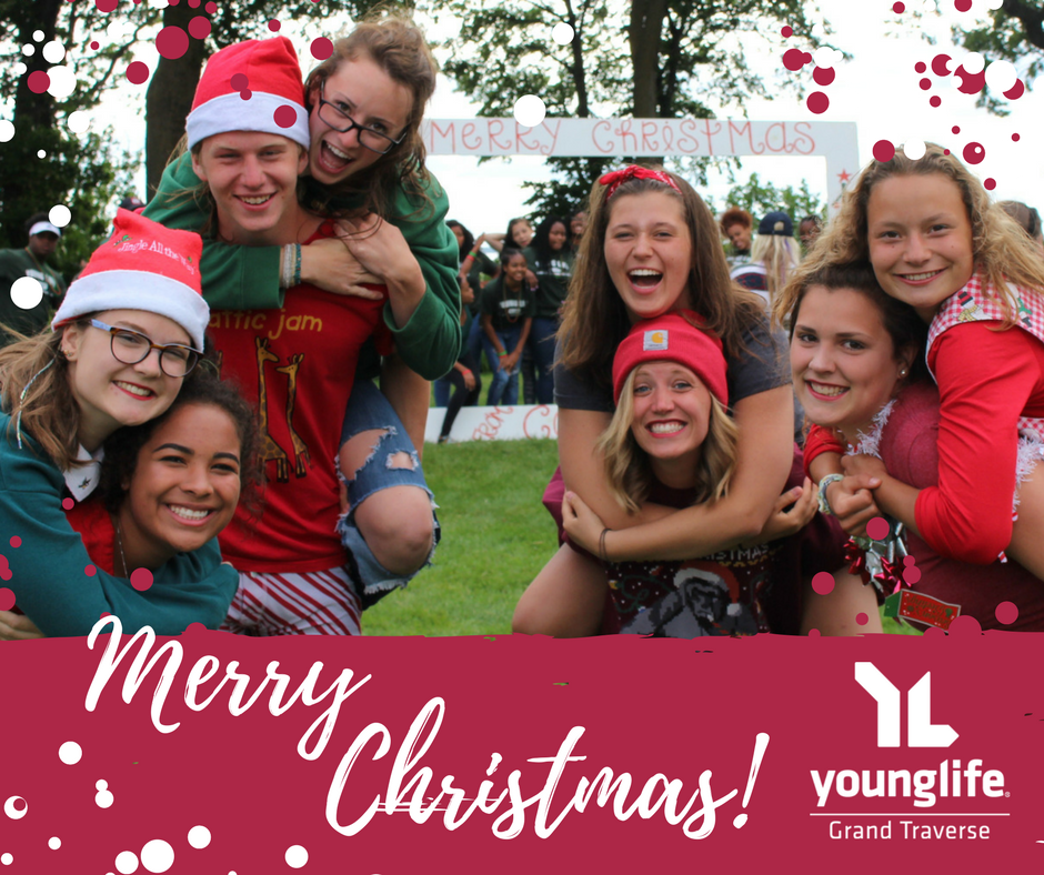 GTYoungLife's tweet photo. Merry Christmas from Grand Traverse Young Life! 
.
"The Word became flesh and made his dwelling among us. We have seen his glory, the glory of the one and only Son, who came from the Father, full of grace and truth." - John 1:14
.
#YLinitwithkids #MerryChristmas https://t.co/ViXYS2ezbF