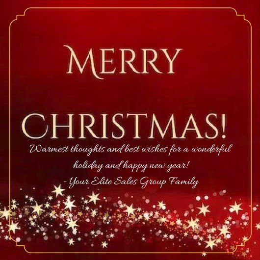 EliteSaleRE's tweet photo. Merry Christmas! - Your Elite Sales Group Family #familytime #holidaycheer https://t.co/kM1nOFWYbd
