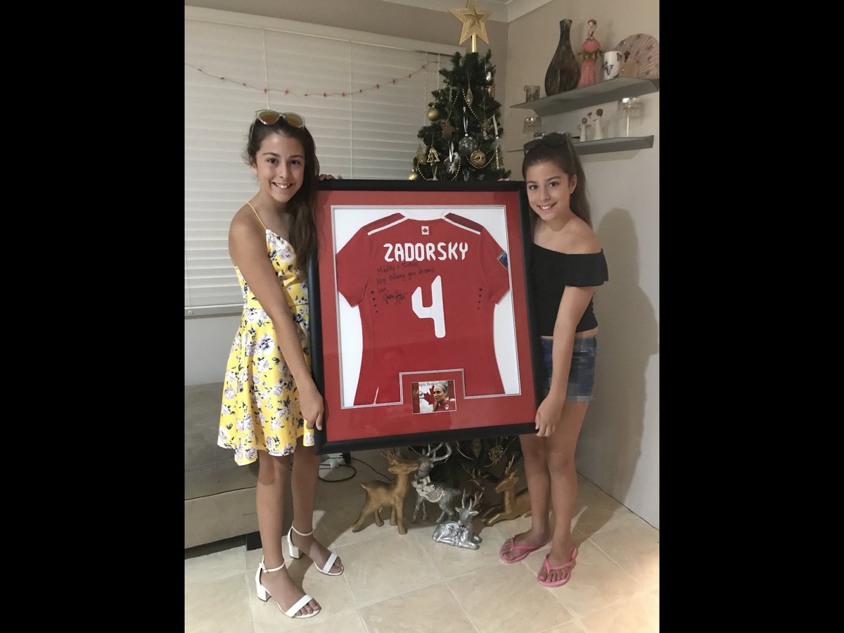 tialynpie's tweet photo. Lucky girls @Shelina6 @MZadorsky #rolemodel @CanadaSoccerEN what an honour @Jodestars @wearetheuswomen @grlfootballprob @auswomensport @femalesoccer @Olympics https://t.co/oCvuhg6Voz