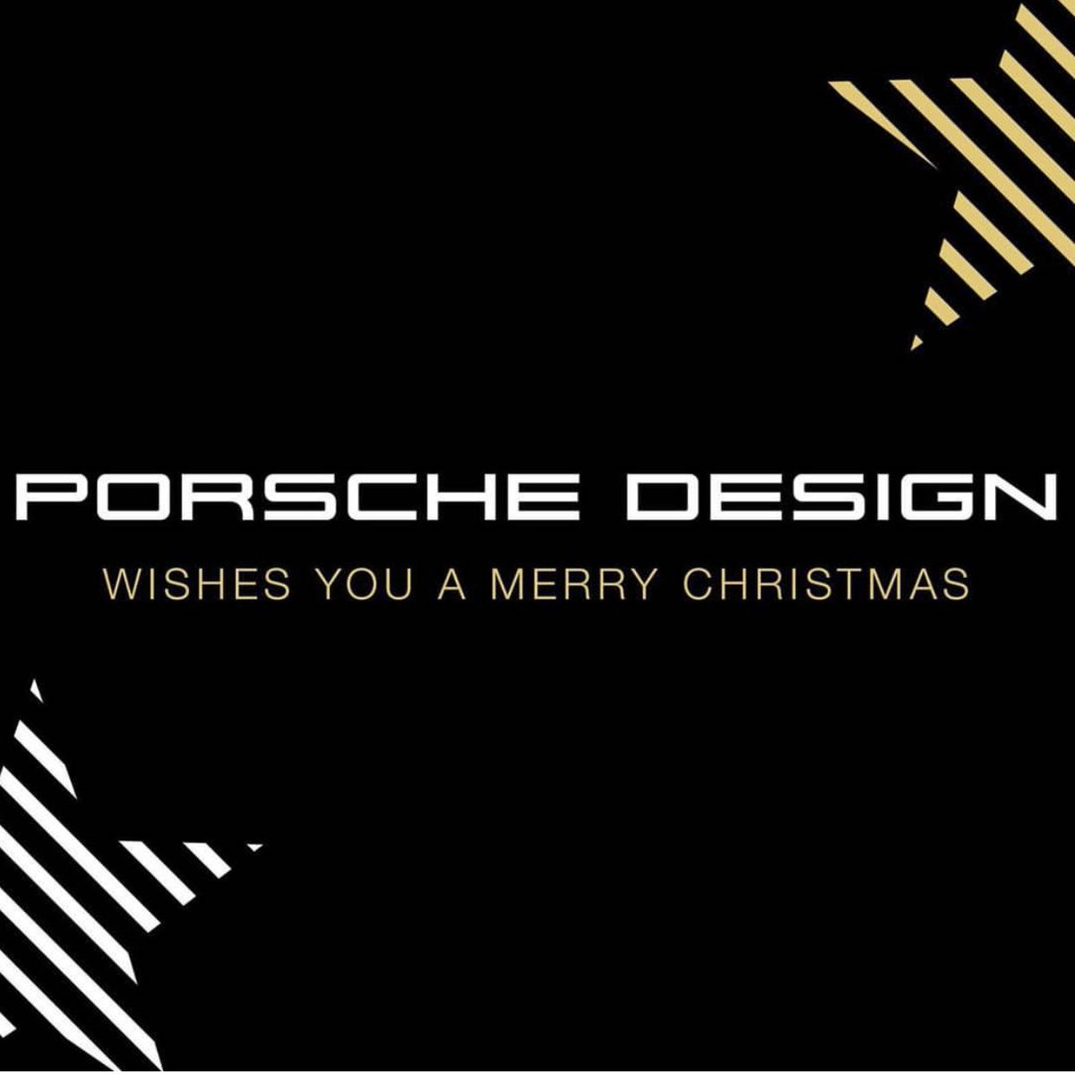 PorscheDesignNC's tweet photo. We wish all our clients, associates and #porschedesign fans a very Merry Christmas! We are spending today with friends and family, we will be open early tomorrow! #sale https://t.co/9PLzsDKUgu