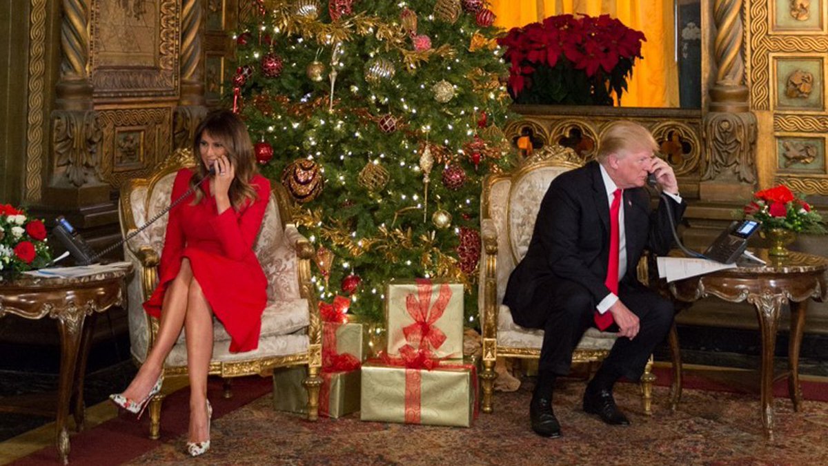 Trump takes note of who's naughty and nice at Christmas bit.ly/2C5iwCa https://t.co/6Qu08lyN4l