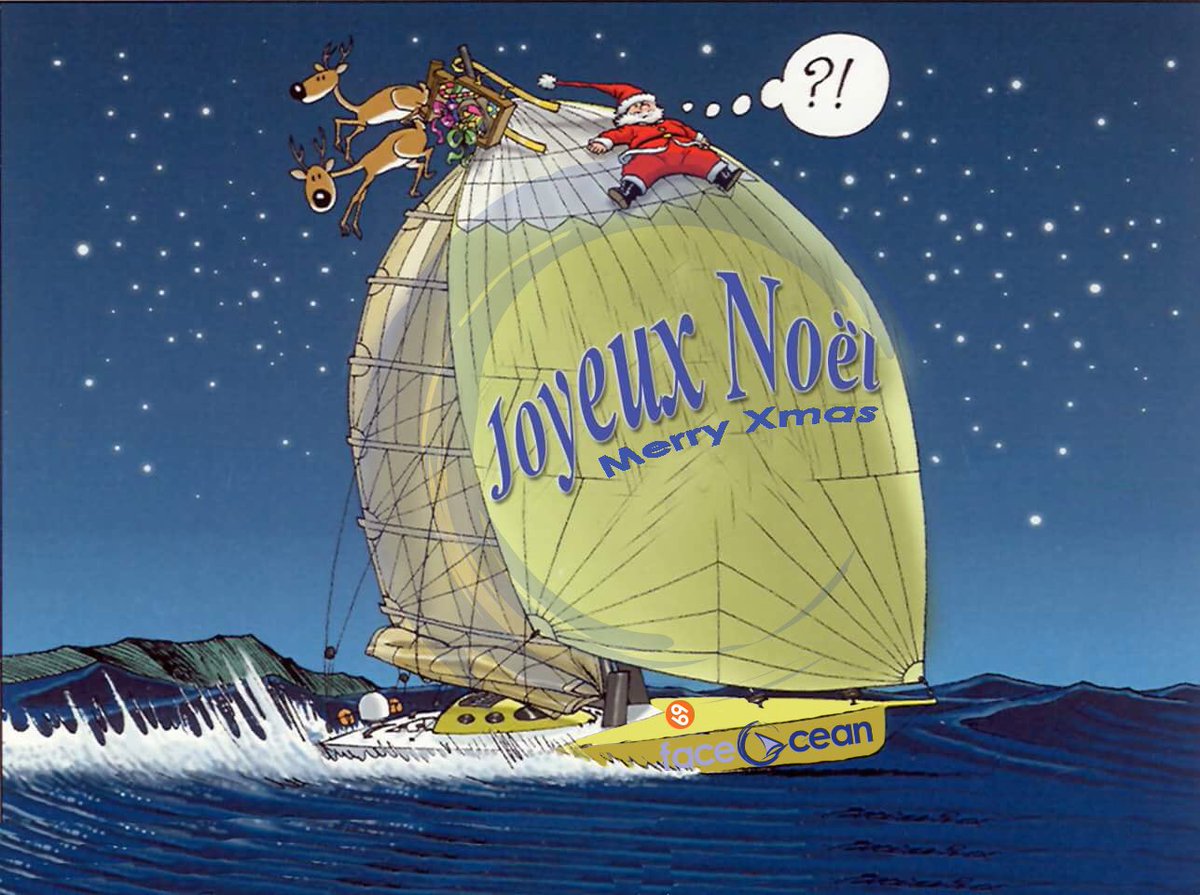 #faceOcean à fond vers de nouveaux horizons ..... Joyeux Noel à chacun

#faceOcean sailing towards news adventures ... Merry Christmas to all
