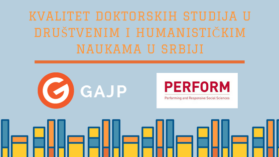 nvoGAJP's tweet photo. @nvoGAJP uz podršku #PERFORMnetwork sprovešće istraživanje o položaju mladih doktoranada u društvenim naukama u Srbiji, u cilju organizovanja kampanje javnog zagovaranja za unapređenje njihovog položaja. https://t.co/rhI1OXkwn6 https://t.co/8DpBGD65Zt