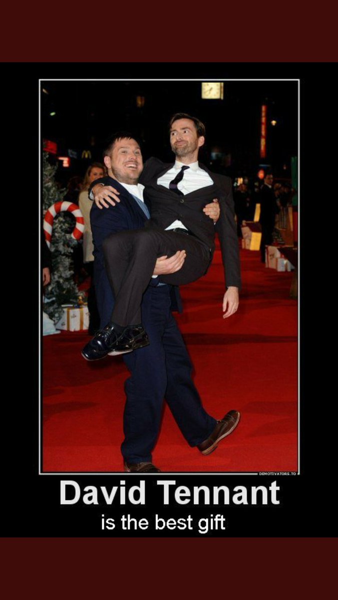 FirstAndLastVow's tweet image. Dear Santa, I've been a good girl this year. So could you please give me a David Tennant as my Christmas present?
#MerryChristmasEveryone