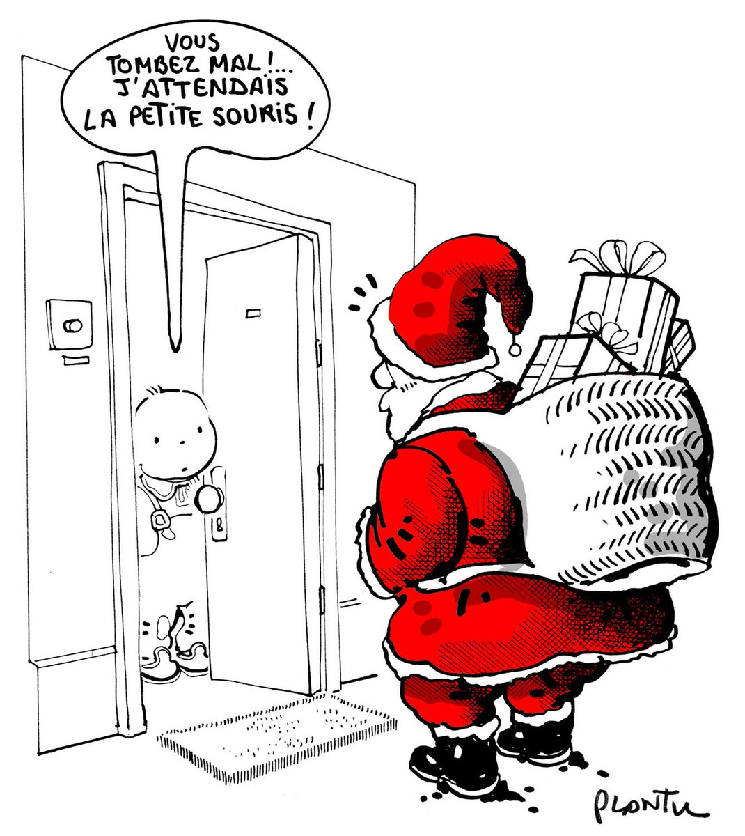 plantu's tweet photo. NOËL. https://t.co/PaKYiGwn3t