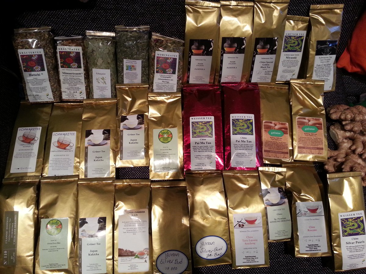 jerezim's tweet photo. #34C3 update: #Teahouse is gonna tea!
#Assam #Sencha #Chiyabari #Yunnan #Kukicha #ChunMe #PaiMuTan #OolongZ #Usambara #YunanSilverBud etc. https://t.co/DcNvttnOjh