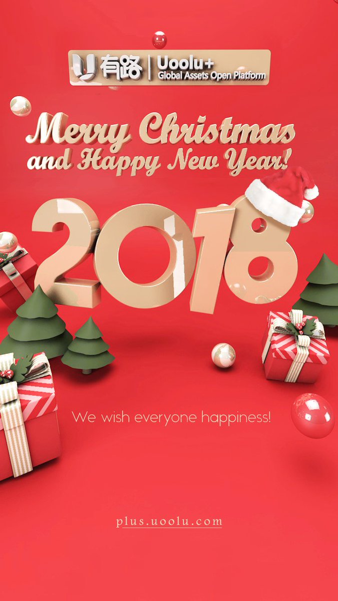 UooluPro's tweet photo. #MerryChristmasEveryone and Happy New Year! Wish everyone happiness through out the whole year of 2018! #Uoolu https://t.co/PmJs3UuVPN