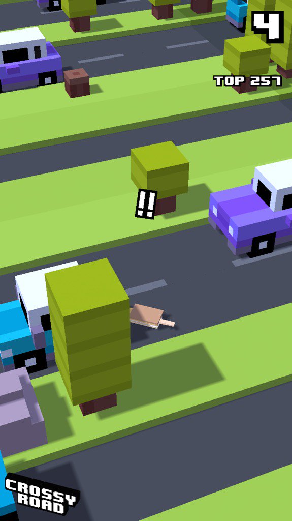 4 on #crossyroad. My top is 257. http://crossyroad.comjk p