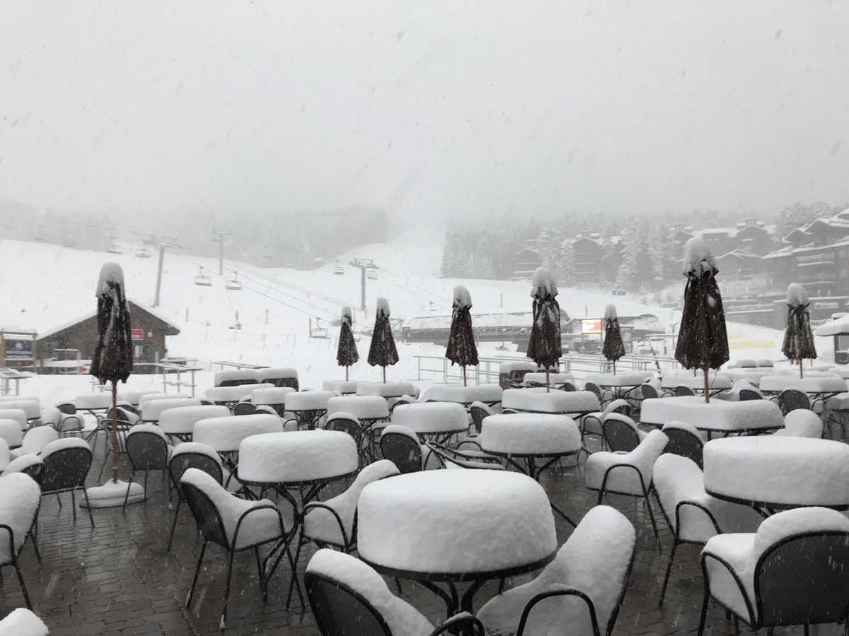 #Santa brought just what we wanted! #Snow #Breck #CoWx