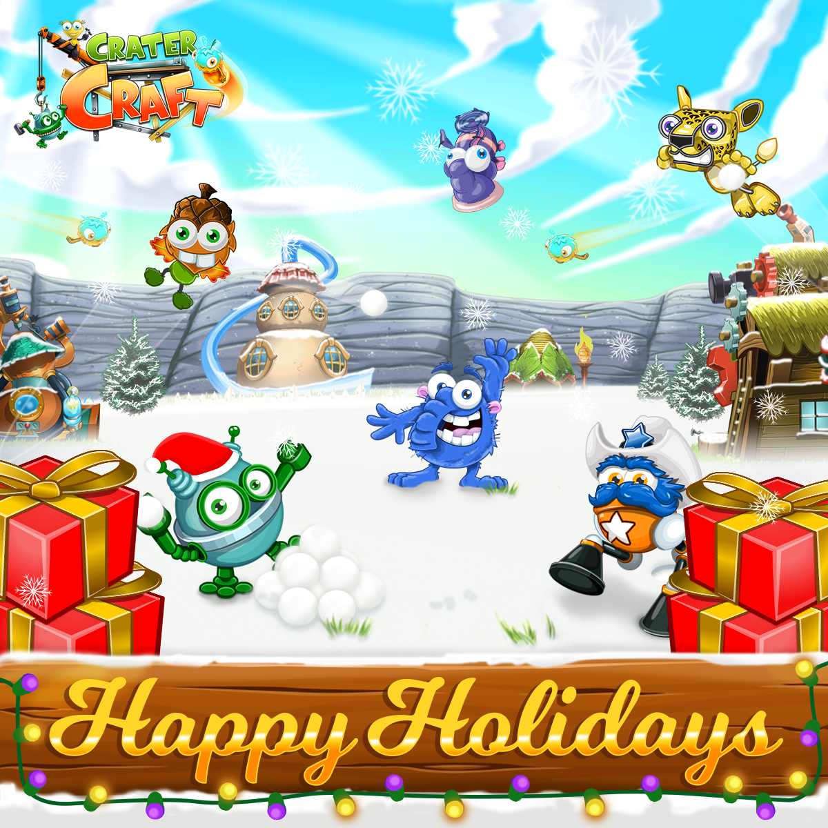 FarmAndCraftApp's tweet photo. Happy Holidays, Craftmasters! Looks like the crafters are having a fun, festive day... and we hope you are too! #CraterCraft
Play Now: https://t.co/5GknHxR79f https://t.co/9MdJV73inE