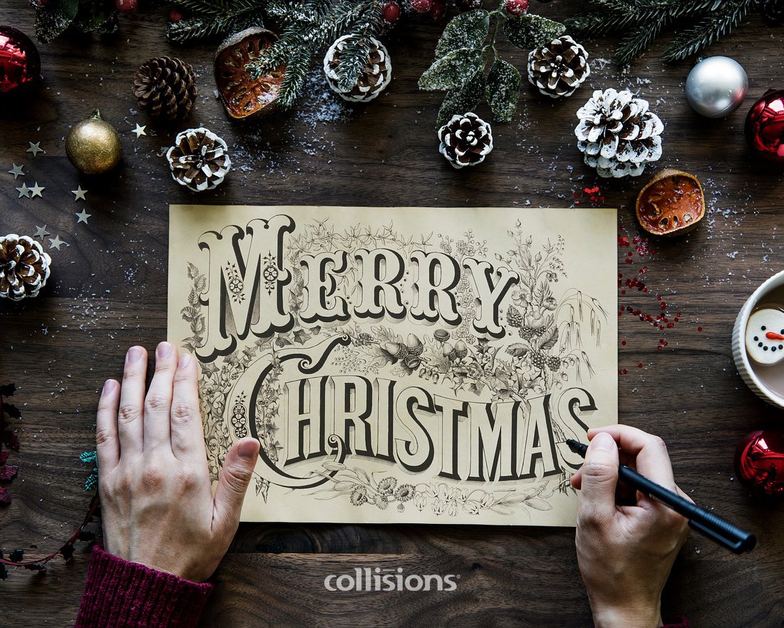 CollisionsMedia's tweet photo. A very Merry Christmas from all of us at Collisions Media! https://t.co/iJSYbJ5NRl