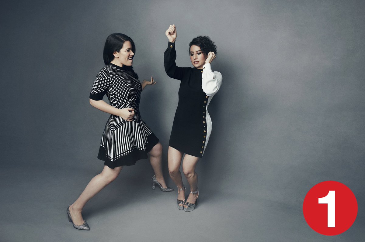 IGBFproductions's tweet photo. @abbijacobson + @ilazer. #1 on our countdown and #1 in our hearts. This duo created an empire with their web-series-turned-tv-show @broadcity. And now, they run the #comedy world. Women are f***ing funny, and don't you forget it. Here's to the OG kweens. 🍾✨ #25days #womeninfilm https://t.co/qEO2h5M0zZ