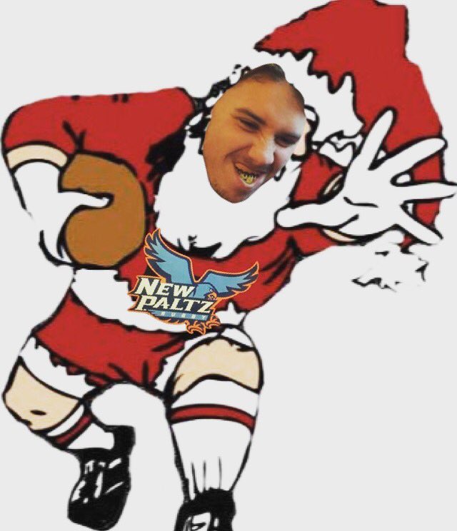 #MerryChristmas from our Coach #Santa Dudley and the rest of our rambunctious, dysfunctional family to yours! #Rugby #NewPaltz #SUNYNewPaltz