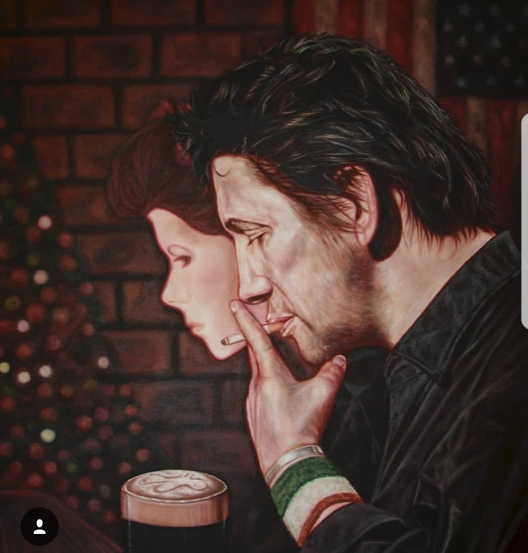 Happy 60th Birthday to Shane MacGowan, the legend    Painting by 