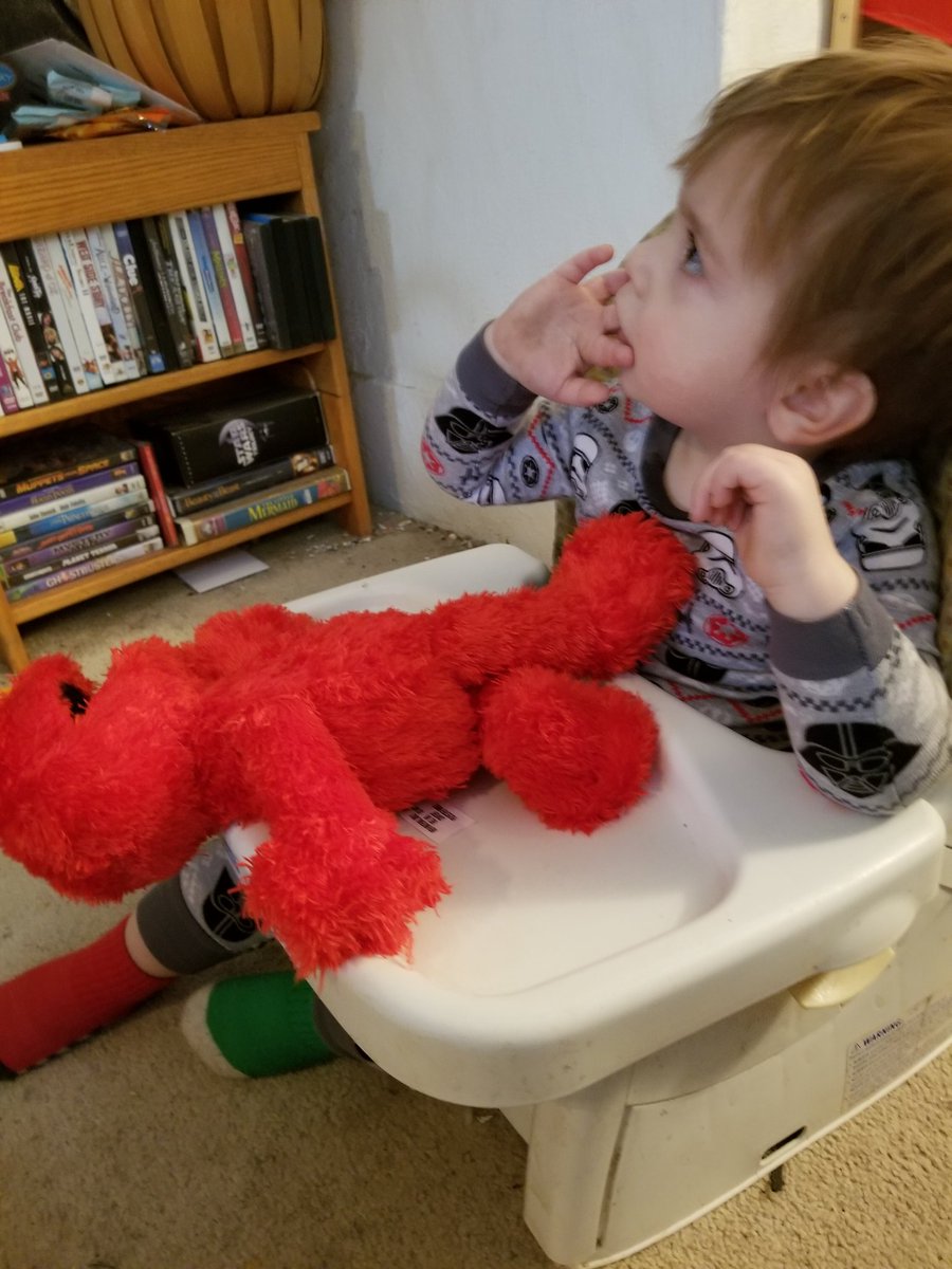 mrsktel's tweet photo. Elmo and Mythbusters. We are a family of science loving nerds/geeks. Raising these boys right!!! @donttrythis @mrktel https://t.co/pHc8iZqYZF