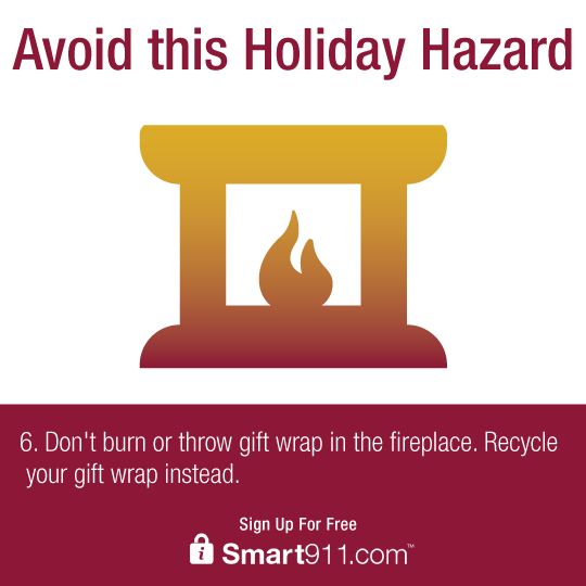 Enjoy your gifts and avoid this #HolidayHazard