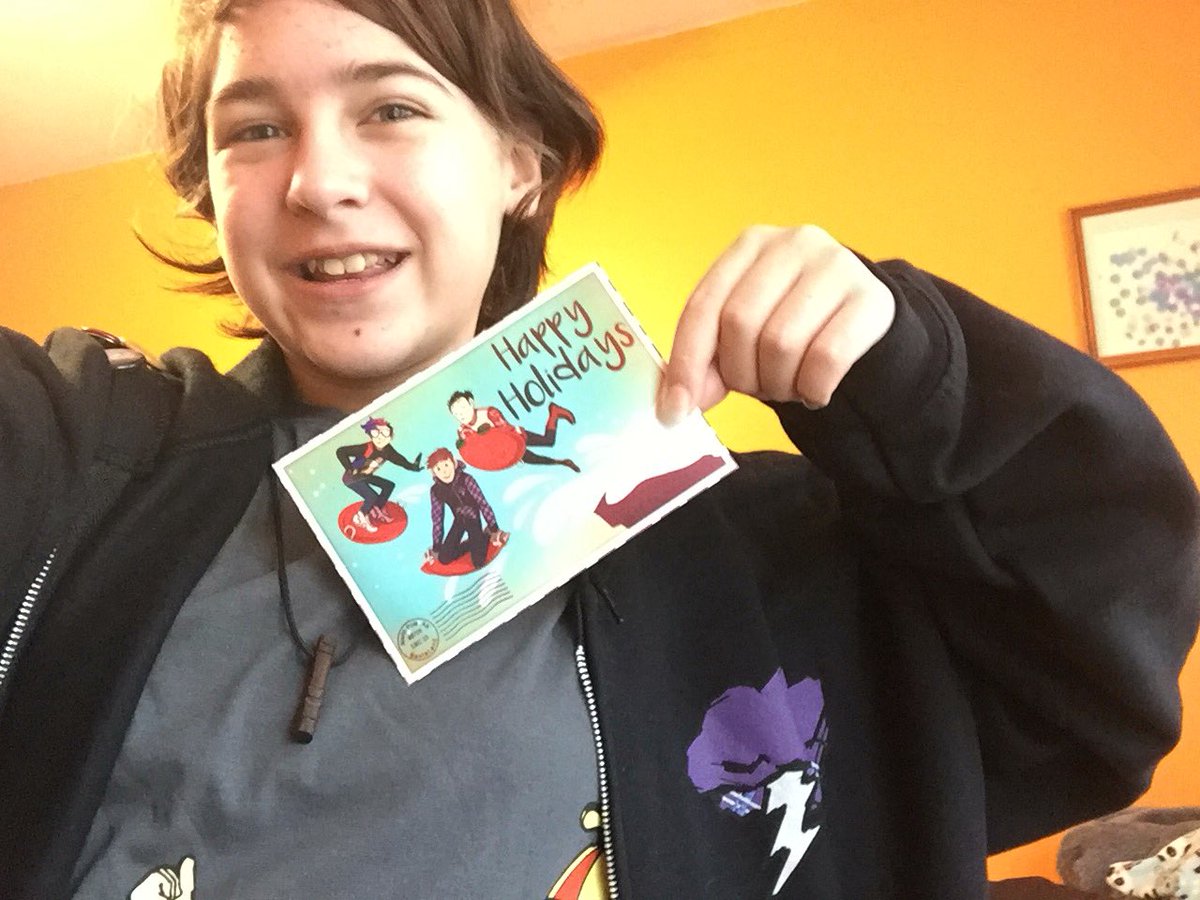 kidCommanda's tweet photo. @ThomasSanders I got these and sat in shock for 3 whole minutes. Thank you, Thomas Sanders (and my Grammie <3) for allowing me to have the best Christmas of my LIFE!!!! <3 https://t.co/TgeTP4j02a
