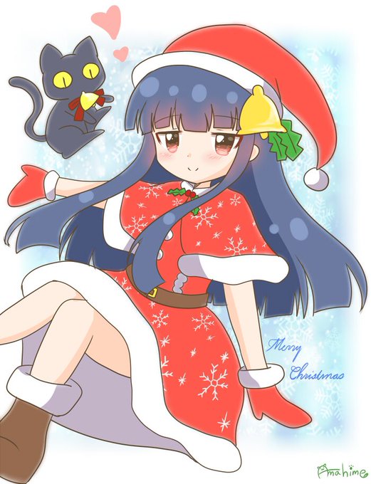 雪美サンタ「めりー…くりすます……ふふっ…」 