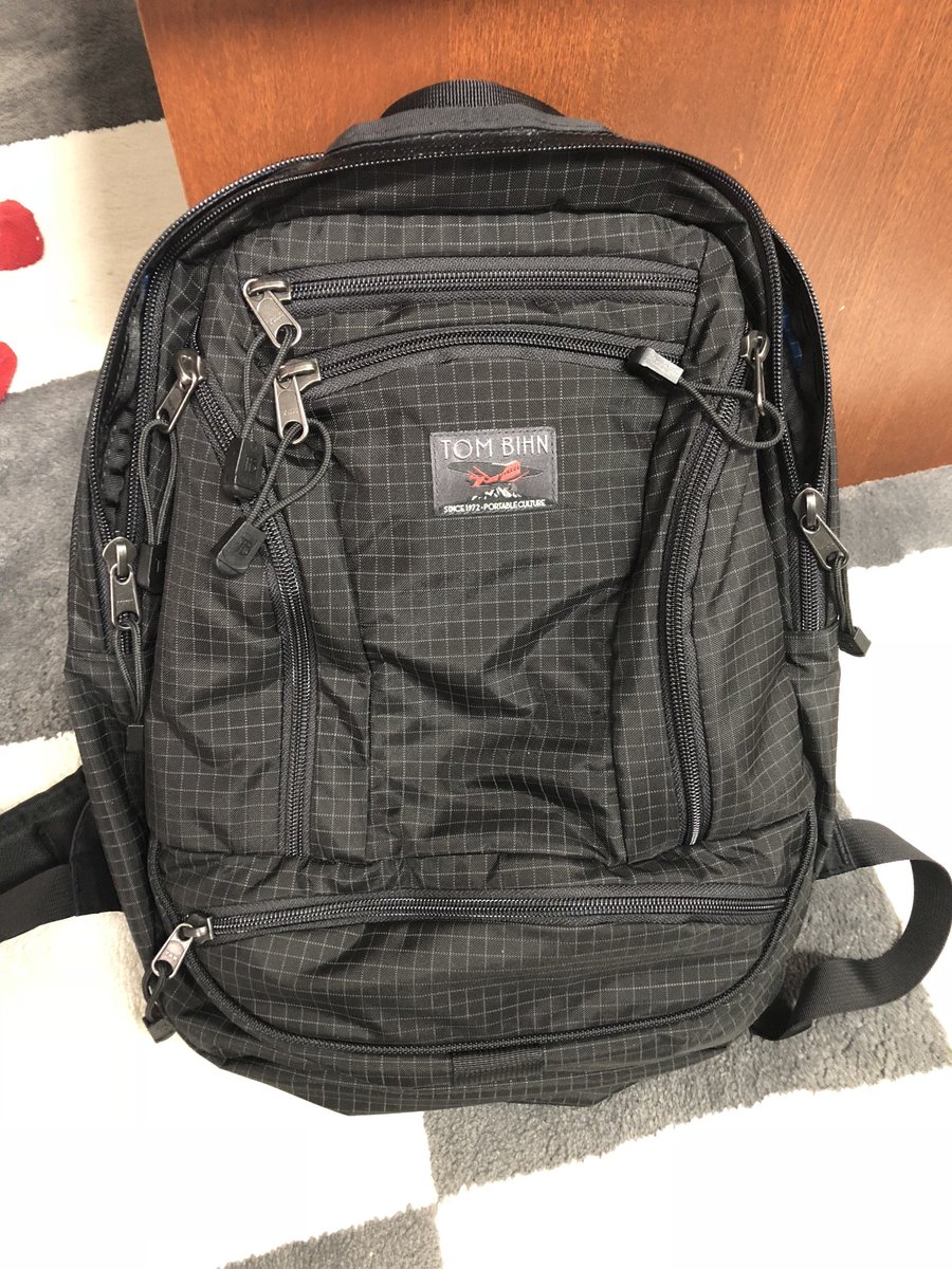 Yevinn's tweet photo. Finally got my Christmas present. #synapse19 @tombihn and I love it! https://t.co/nn66QR2Uo7