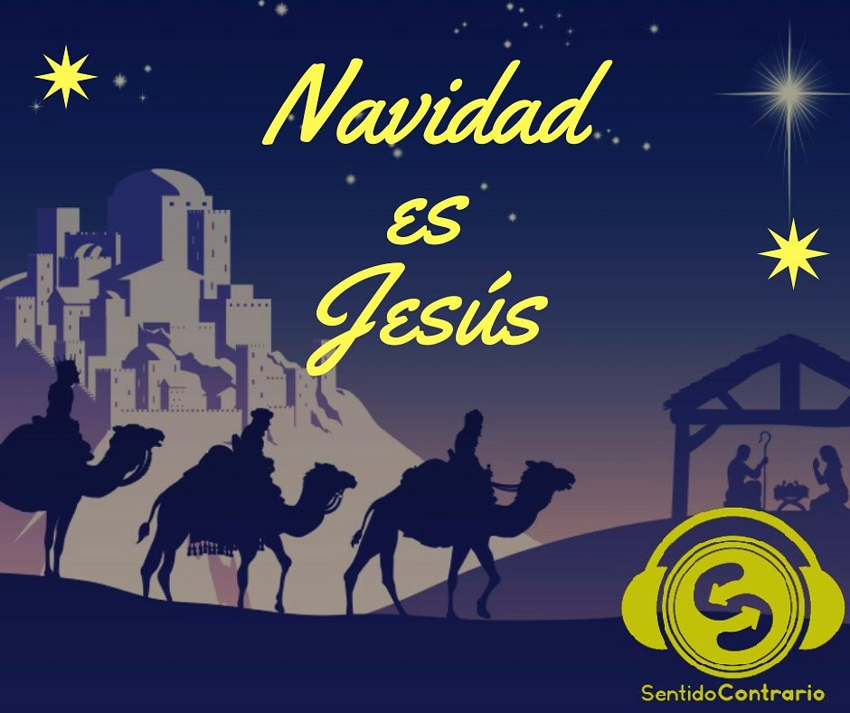 sentidoenradio's tweet photo. Será un gran hombre, al que llamarán Hijo del Dios altísimo, y Dios el Señor lo hará Rey. San Lucas 1:32
#FelizNavidad #HappyBirthdayJesus #SentidoContrario https://t.co/IqHEtR0Rp3