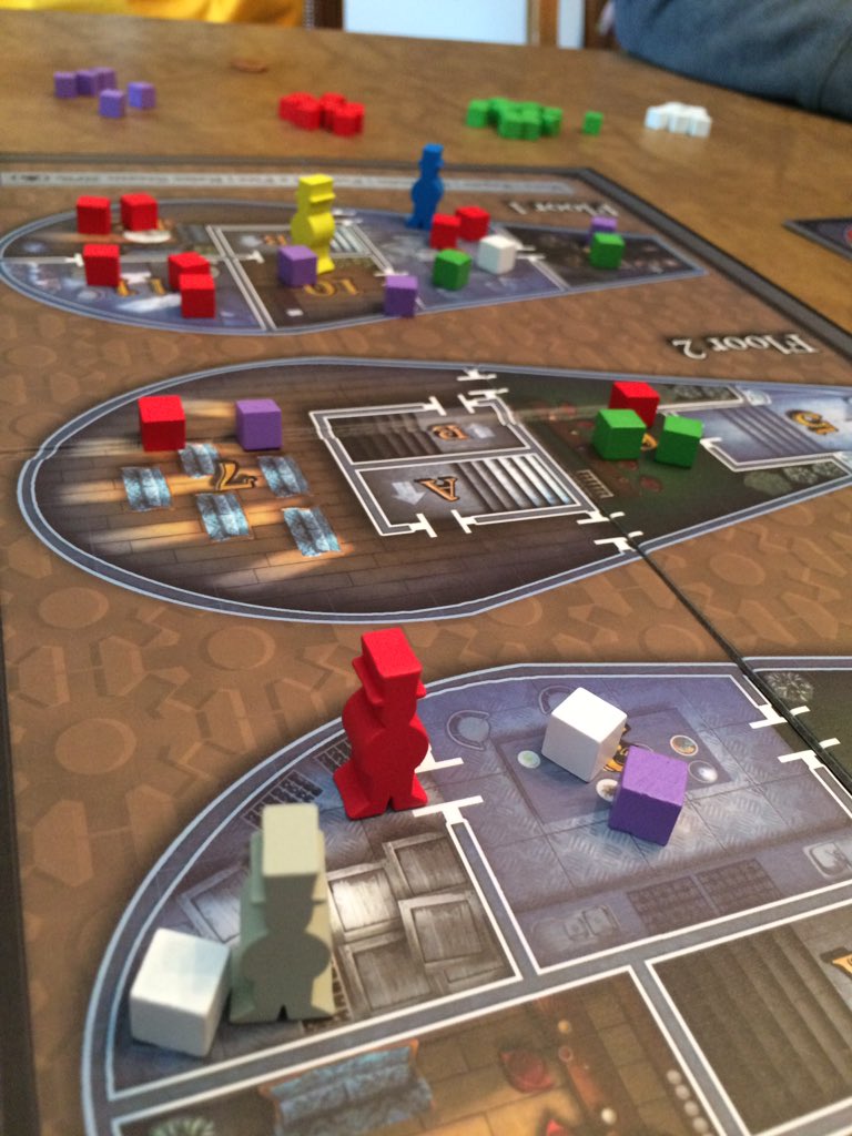 Orangeman_44's tweet photo. Dirigible Disaster hitting the table at Christmas - big hit with the family! @LetimanGames @ConcCanoeGames #dirigibledisaster https://t.co/3NBn9bOART
