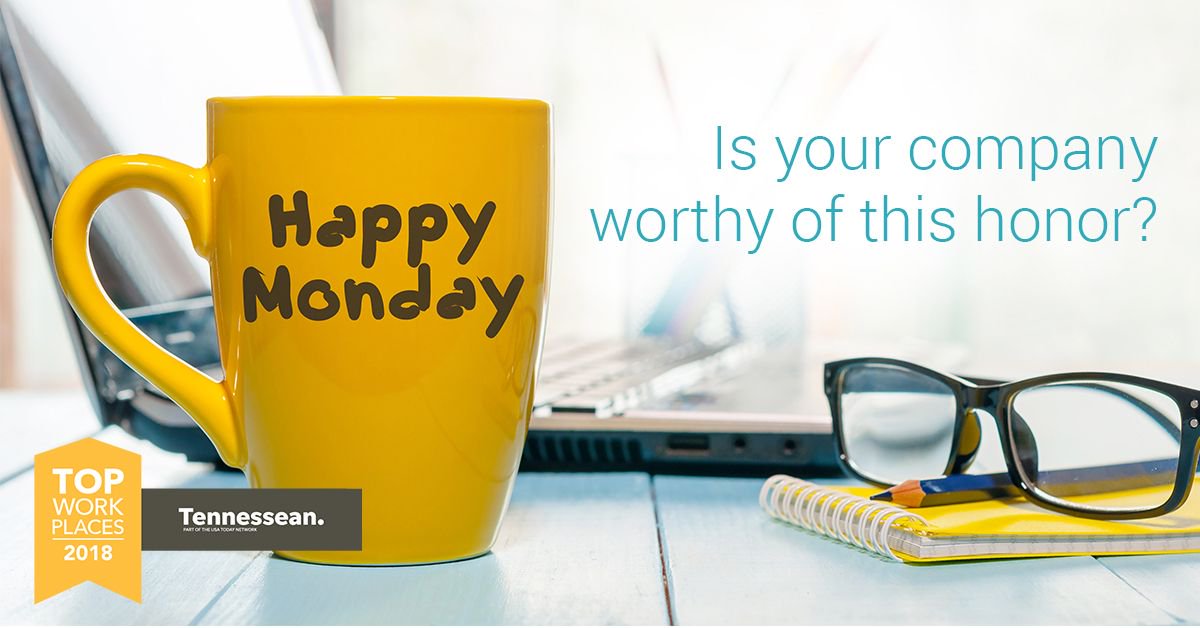 USATODAYTN's tweet photo. How does your workplace measure up? Nominate your company to take our free online survey. https://t.co/ANaFYy6gjG https://t.co/AvIJafWs7z