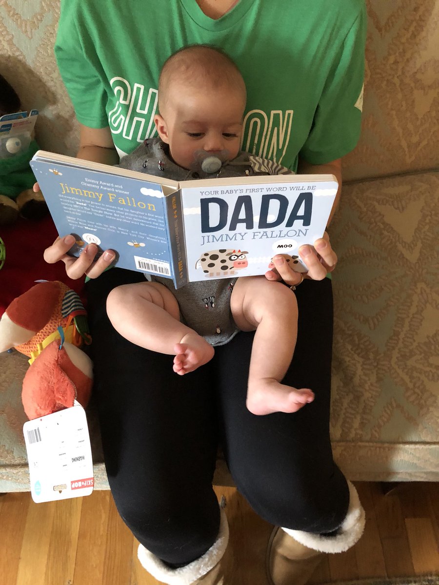 Scotty_Mo3's tweet photo. Thank you for the book, @jimmyfallon !!! #Dada https://t.co/onSDORVh5x
