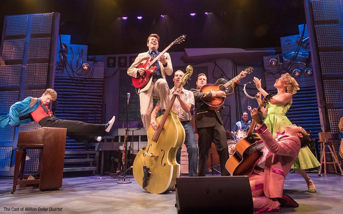 Wishing you all a Merry Christmas and Happy New Year from the Million Dollar Quartet! 🎄🎶