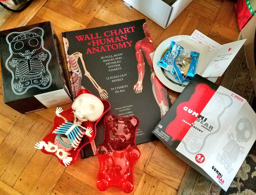 joyceaidi's tweet photo. That Santa person has quite a sense of humor. https://t.co/kuu9Tmk8xx