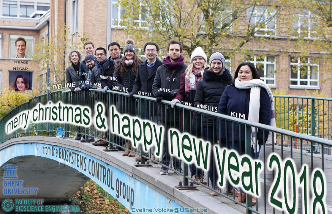 CarolVdHeyden's tweet photo. The last Christmas in this awesome group! Thanks everyone for the wonderful time together. New year... New job! @FbwUGent https://t.co/NVC70TIzx5
