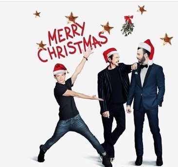 Merry Christmas from <a href="/CapsicleSteveGr/">Steve Rogers-Stark</a> and I. And apparently Peter too. We are not adopting you!