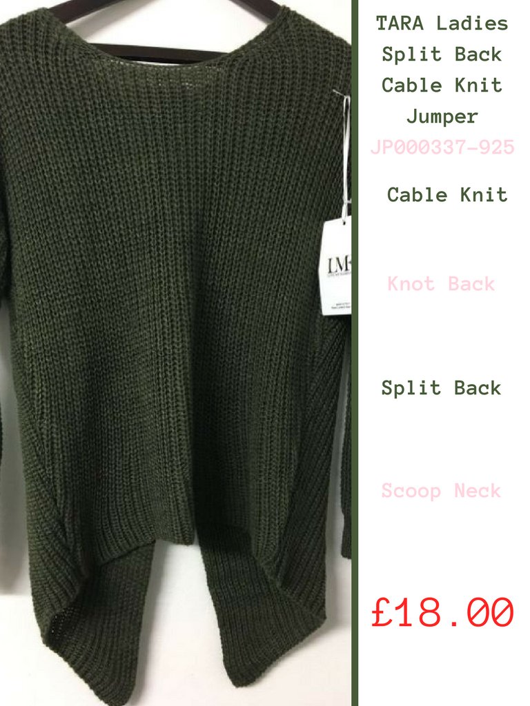 _LoveMyFashions's tweet image. This TARA Split Back Jumper is so on trend right now! Available in a selection of colours! Which will you choose! #Knitwear #Jumper #SplitBack #KnotKnit ow.ly/iXYi30hljM8