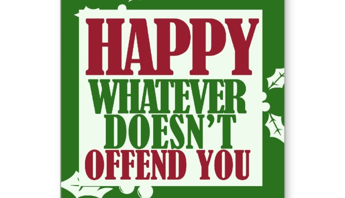 As a Conscientious Objector in the so-called #WarOnChristmas- I take this opportunity to wish you ALL a very HAPPY: [Hanukkah/BodhiDay/Kwanzaa/Festivus/Omisoka/Shabe-Valda/Winter Solstice/Id al Adha/Sarturnalia/Monday] 😜
❤️ Always, mh