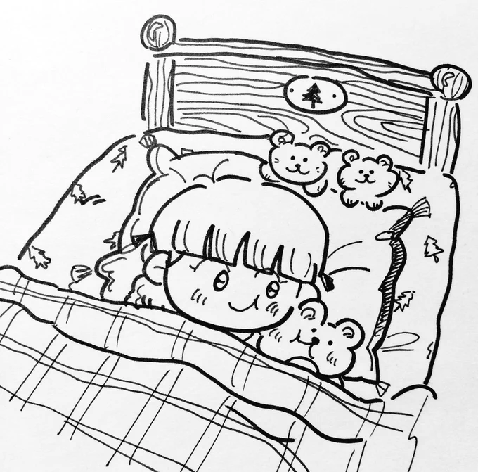 ここはあったかいね?

#illustration #イラスト 