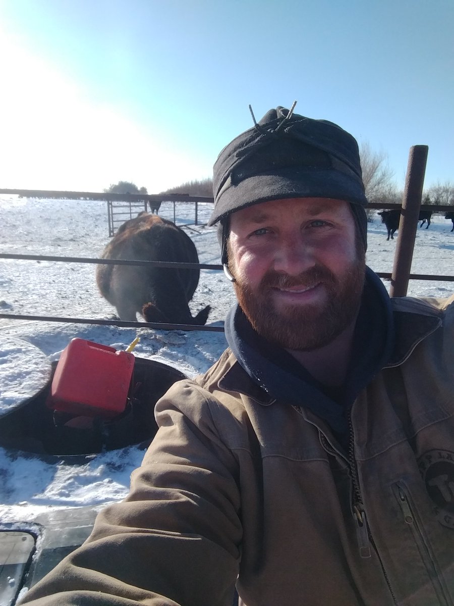jasonetopp's tweet photo. After 1.5 hours, I finally heard the most joyful noise any rancher can hear in Christmas ( or any other day when the wind chill is -40° F)... Running water! #babyitscoldoutside https://t.co/TzGoxE9f1Y