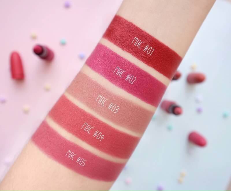 SaowaneeYam's tweet photo. #ลิปสติก MAC เทรนด์ใหม่ ลิปสุดเริ่ดสีแรง MAC  Lipstick   สีสวยมาก #ติดทนทั้งวัน เนื้อแมท !!
มาในรูปแบบแพค 
ราคา 220 บาท https://t.co/TR9lN6weCo