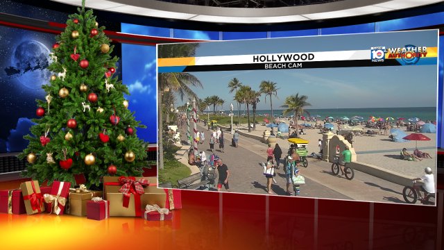 Christmas in Paradise! Warm lower 80s this afternoon with mostly sunny skies and light northwest winds https://t.co/gMrs9tMJpv