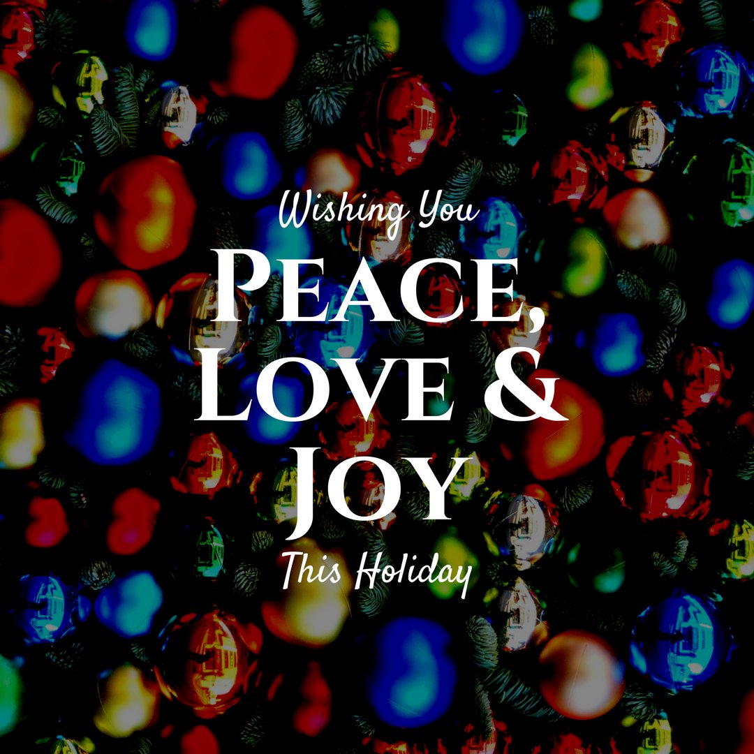 AAMCOClearwater's tweet photo. Wishing you peace, love and joy this holiday. #Tistheseason https://t.co/2EXfaLwu19