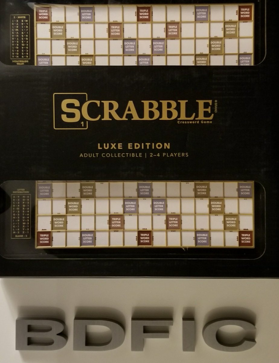 syeddoha's tweet photo. #MerryChristmas to moi. Clearly I had #BeenNice and #NotNaughty and my wife, aka the #FemaleClaus got moi this. I #HighlyRecommend this for the #Scrabble #Junkies for #NextChrismas. #BecauseOf you and just #Because 'tis the day, #MerryXmas to #LaLaLand. MINE IS #367 RT with yours https://t.co/kfV34AKRKL