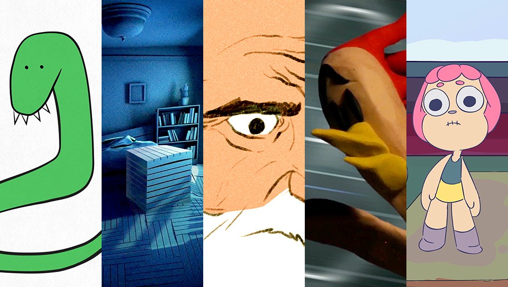 JoinTeamAlpha's tweet photo. Whoever says cartoons are just for kids hasn't seen any of these five works.
#ShortEnds gets animated--for grownups--on this week's new episode: https://t.co/9jcSJVqegb https://t.co/OPputFTb7b