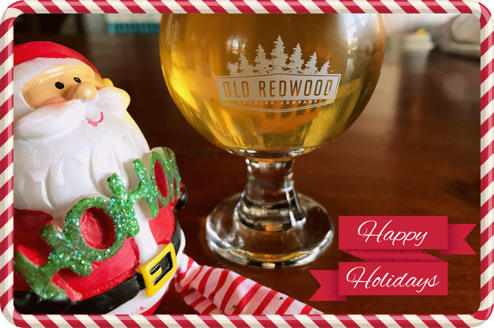 OldRedBrewing's tweet photo. The weather outside is frightful, but the beer is so delightful. Happy holidays!🎅🏻🍺 https://t.co/n9GcKAf9k7