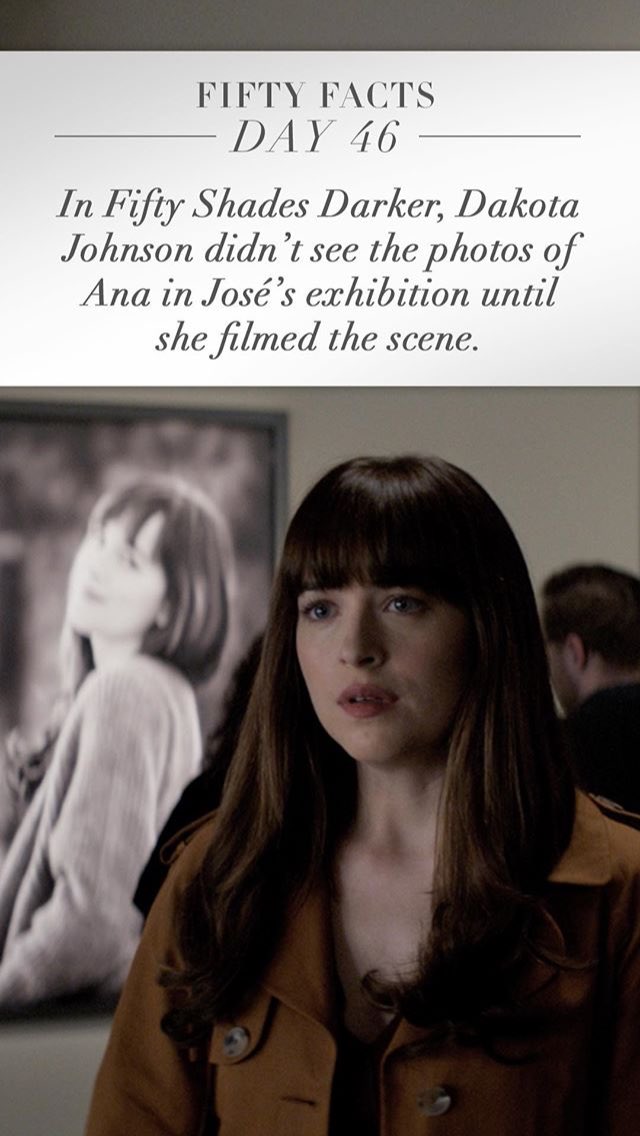 Fifty Facts • (Day 46)
Via: <a href="/FiftyShades/">Fifty Shades Freed</a> IG Story 
#FiftyShades <a href="/E_L_James/">E L James 💙</a>