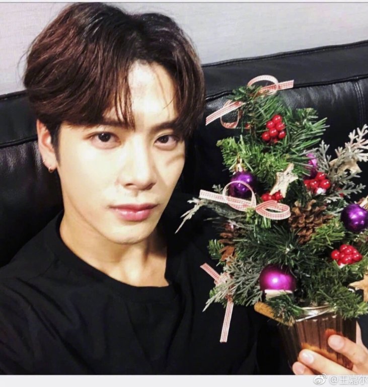 Image result for jackson wang christmas