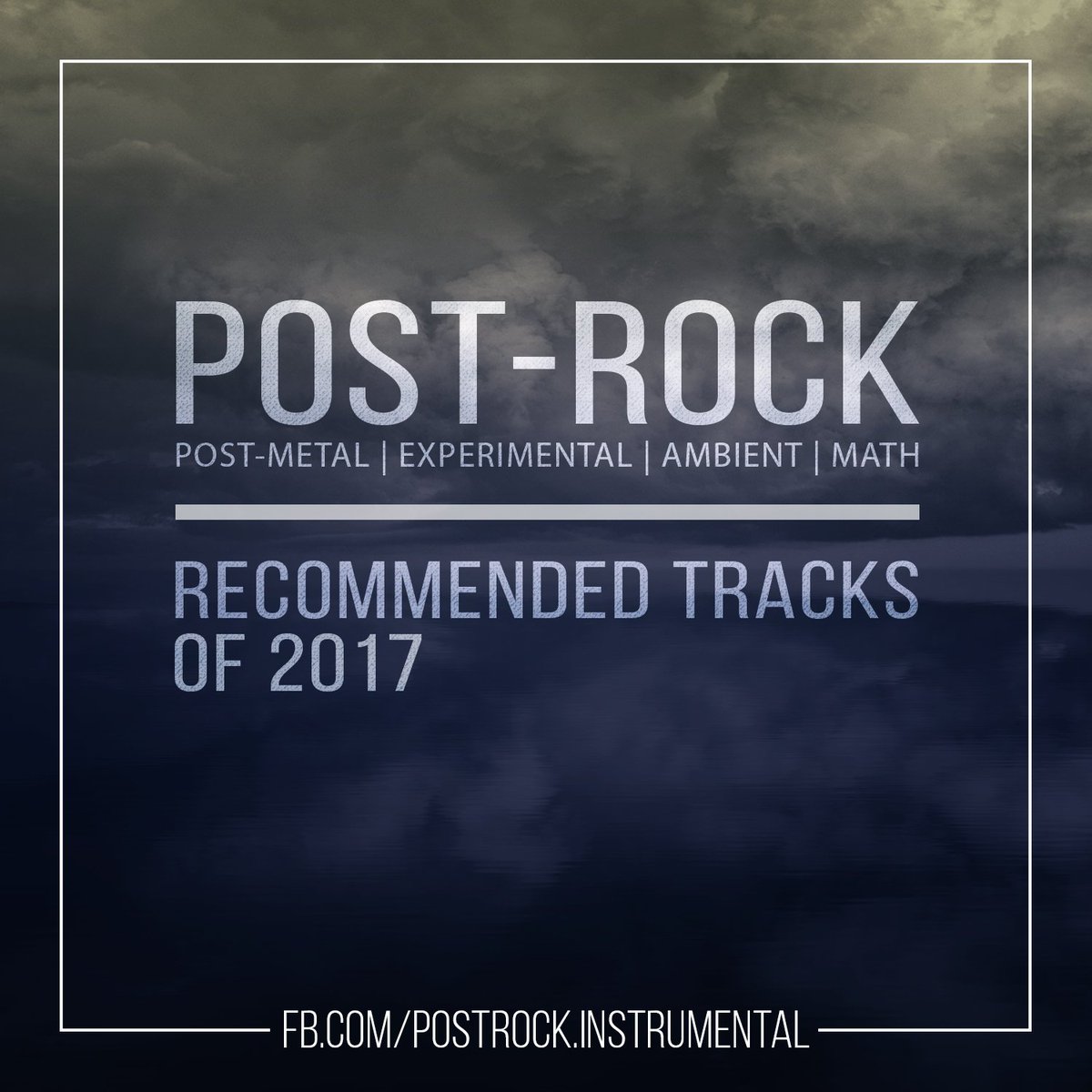 postrock_music's tweet image. Spotify Playlist | Final Version: Finest tracks of 2017 from post-rock, post-metal, experimental, ambient and neighboring genres. ~150 tracks, &amp;gt;16 hrs.

• Follow the playlist here: spoti.fi/2raVrW6
• Post-rock on Spotify: open.spotify.com/user/postrock.…