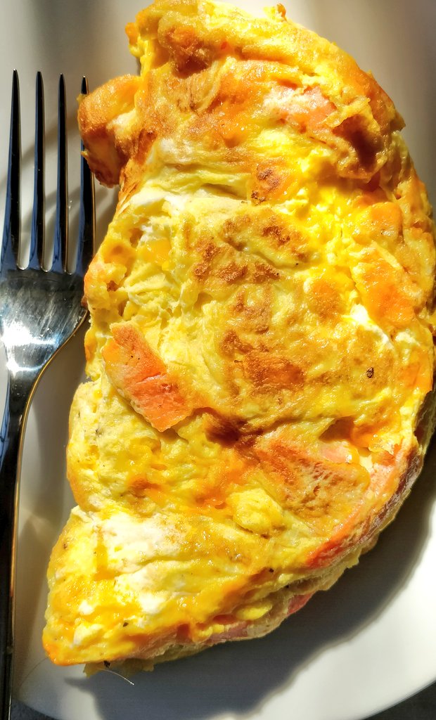 alljustchoice's tweet photo. Now traditional #Christmas breakfast...  Alaskan Smoked Salmon Omelette... What do you think? https://t.co/J8vjcdkzaW