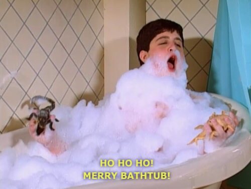 DrakeBell's tweet image. Merry bathtub!! 🛀